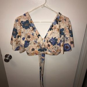 Floral Crop Top